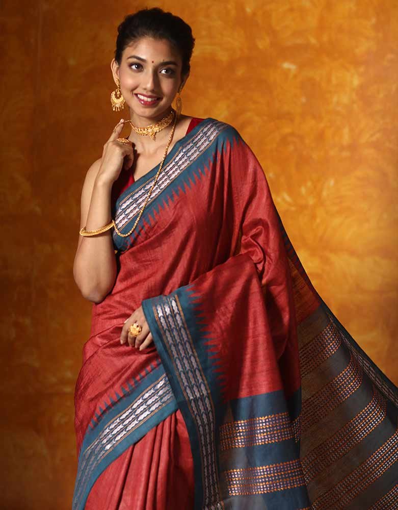 Tussar Kosa Saree