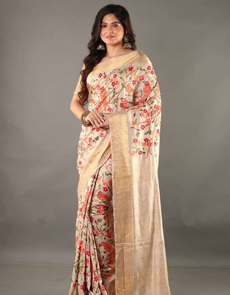 Tussar Kosa Saree