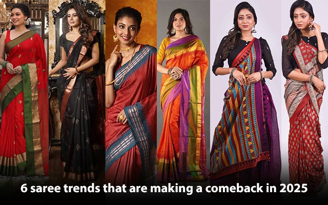 6 saree trends that are making a comeback in 2025